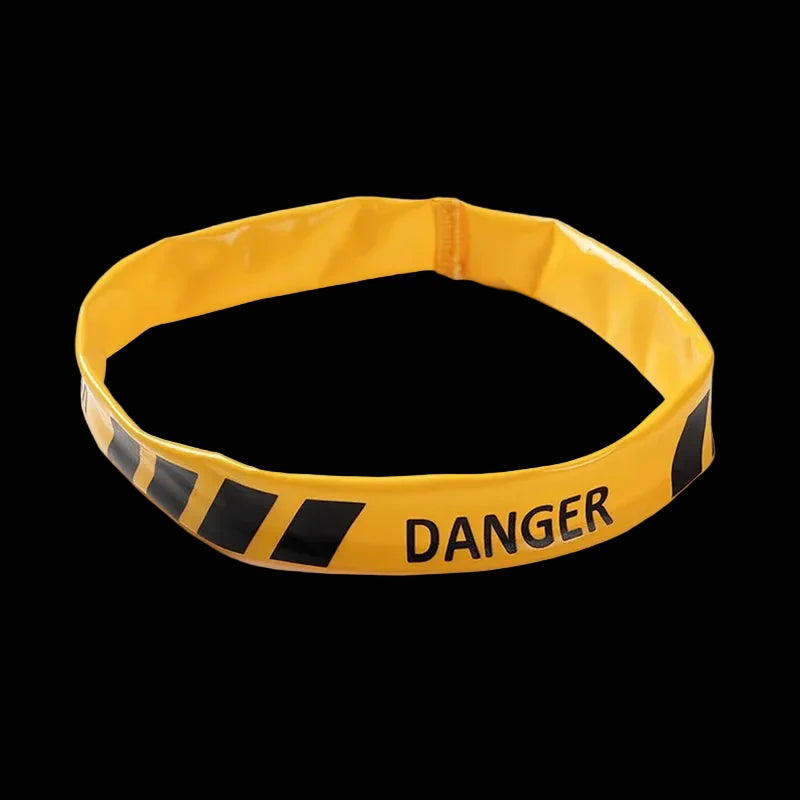 Women Danger Caution Printed Swimsuit it ⚠️