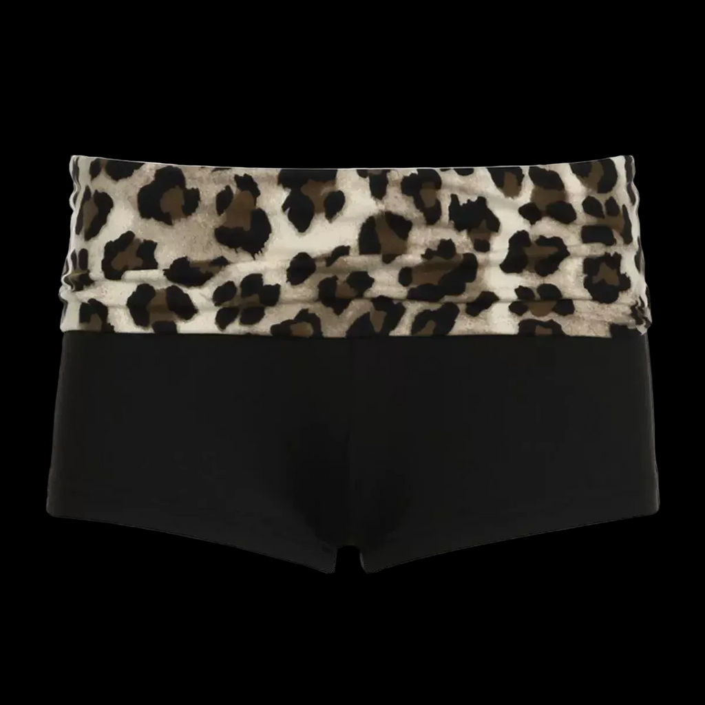 Leopard Low Waist Slim Sexy Booty Shorts 💋