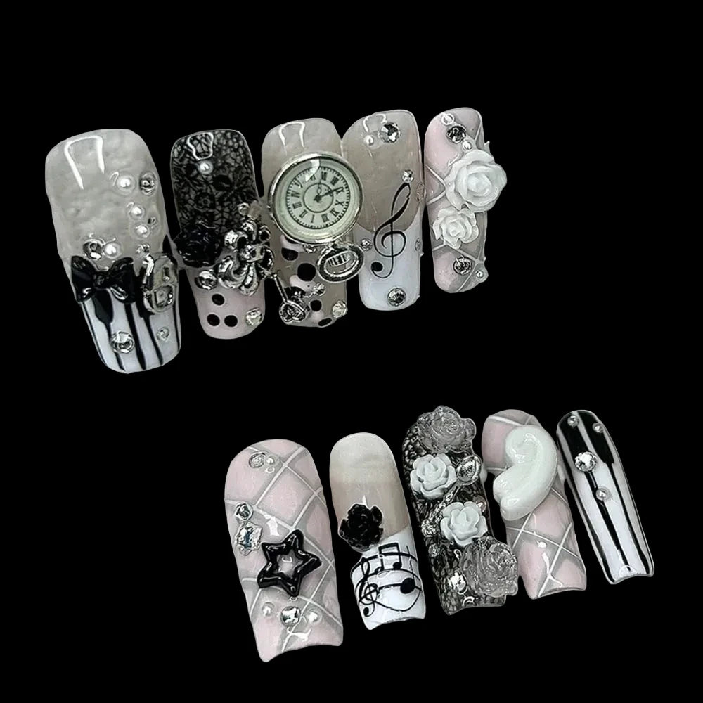 Musical Notes Retro French Press On